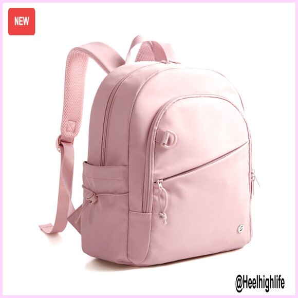 Mini Backpack with Wet Pocket RFID Blocking Gym Work Travel main image 4